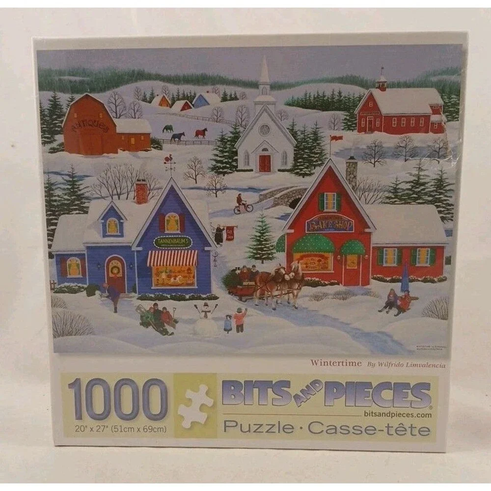 Bits and Pieces 1000 Piece Jigsaw Puzzle-